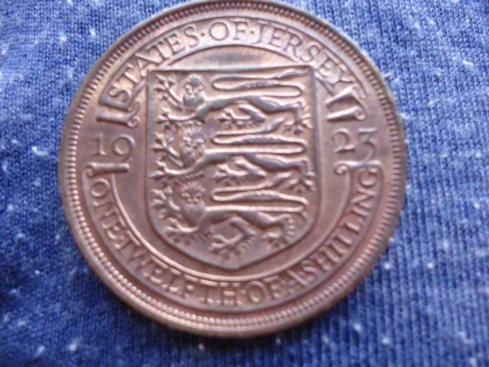 States-Of-Jersey-One-Twelfth-Of-A-Shilling---Grade?